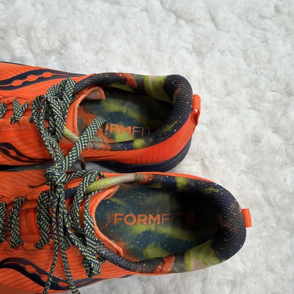 Saucony Peregrine 12 Running Shoes Mens Size 11 US Orange Sneakers Colorful Road main image 7
